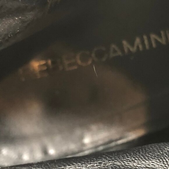 Rebecca Minkoff Alex Black Suede Buckle Booties 9 - Picture 8 of 10